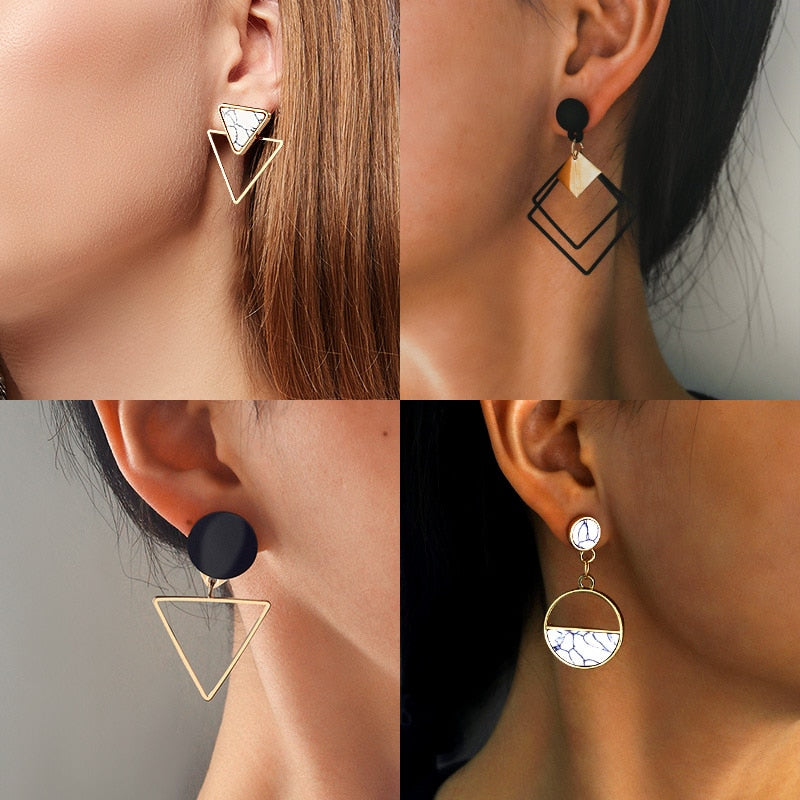 Geometric-Earrings 