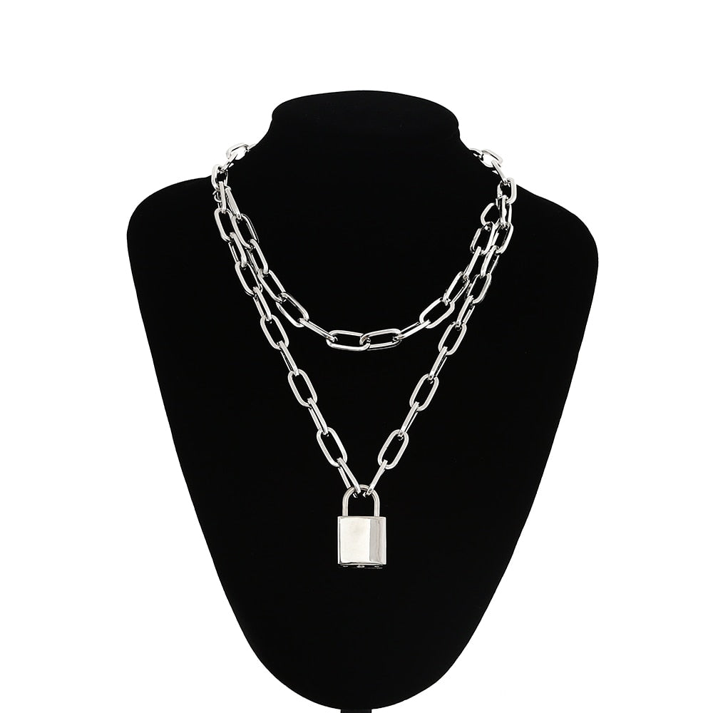 lock-chain Necklace 